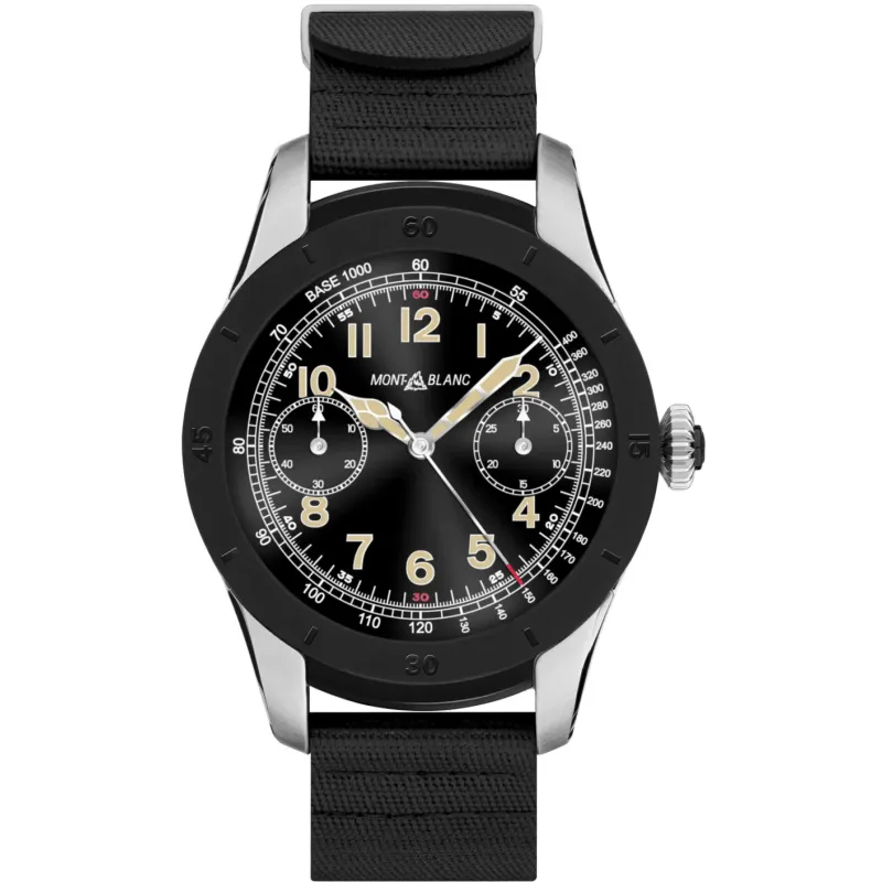Montblanc MONTBLANC SUMMIT Steel Bicolor, Rubber black 117534