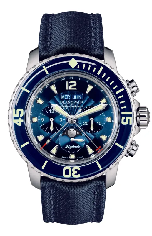 Blancpain Fifty Fathoms Cronógrafo Calendário 5066F-1140-52B