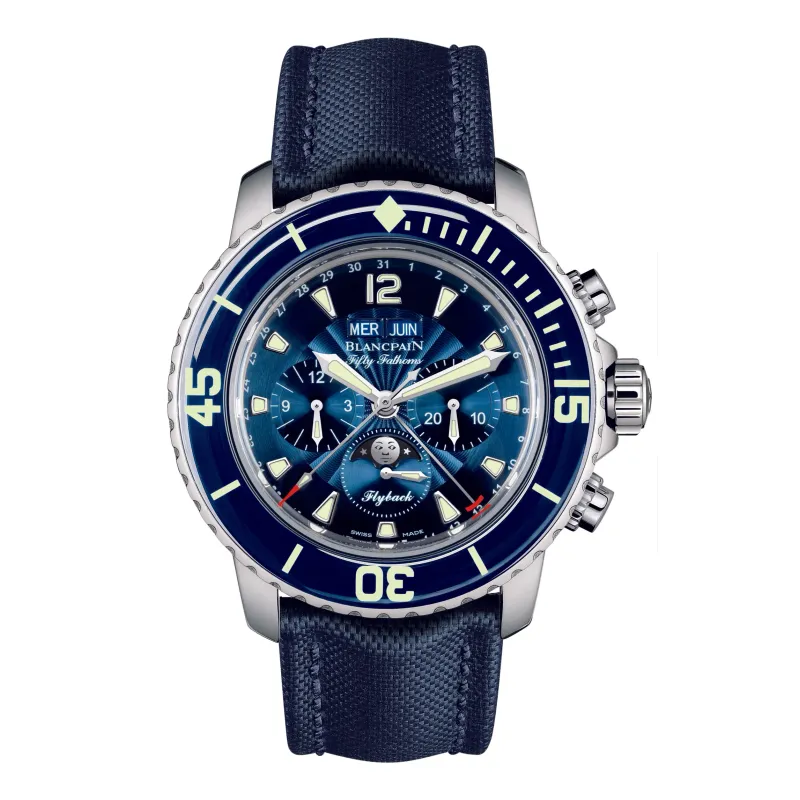 Blancpain Fifty Fathoms Cronógrafo Calendário 5066F-1140-52B
