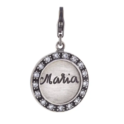 Imagem Berloque em Prata - Maria