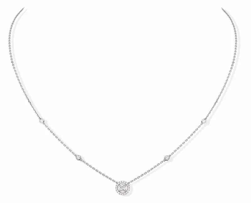 Messika Fio Joy ouro branco com diamantes MEK.10.FI.04281.WG