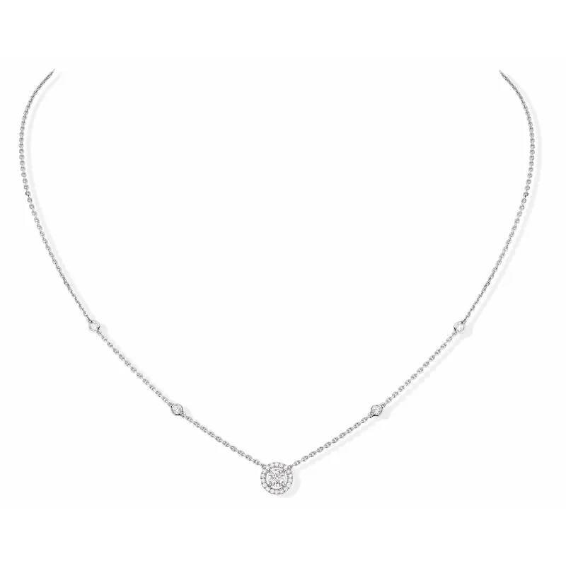 Messika Fio Joy ouro branco com diamantes MEK.10.FI.04281.WG