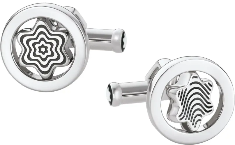 Imagem Heritage Cuff Links, Steel, Swivelling MH Emblem