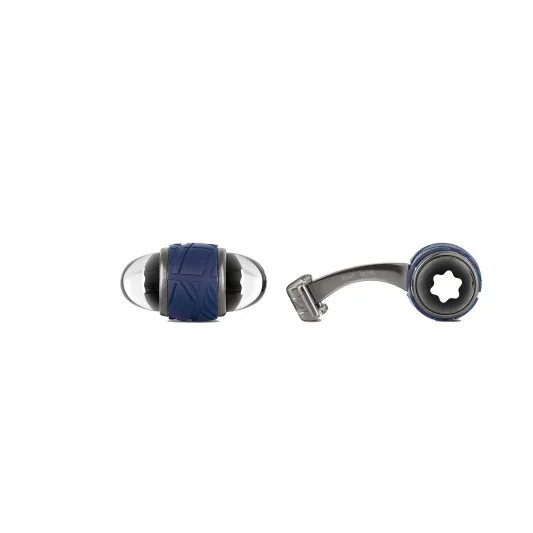 Montblanc Cufflinks Starwalker SpeceBlue Steel, Resin 130267