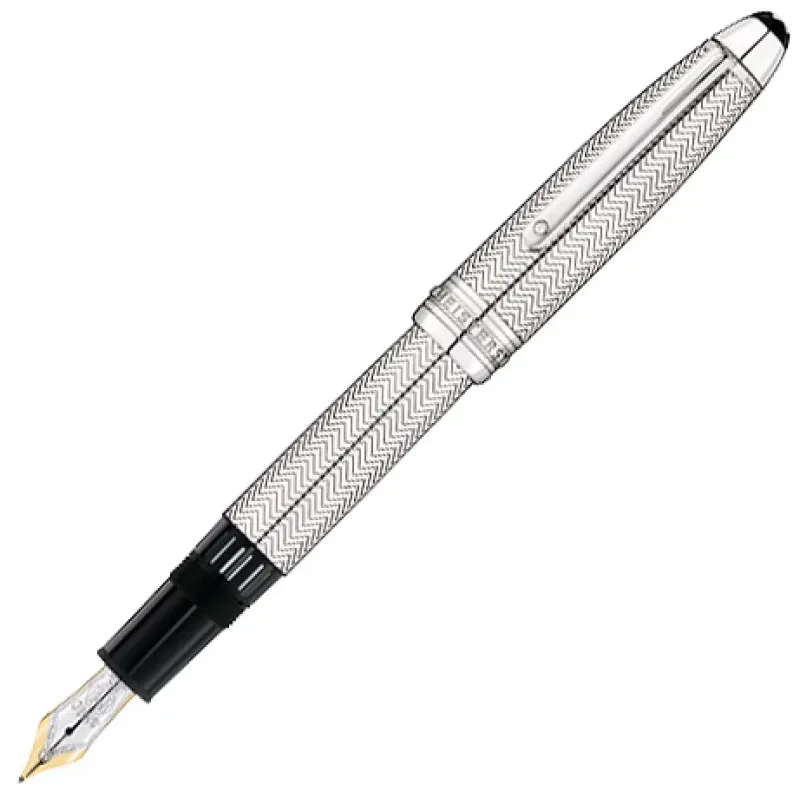Montblanc Meisterstuck Solitaire Silver Barley Fp 104554