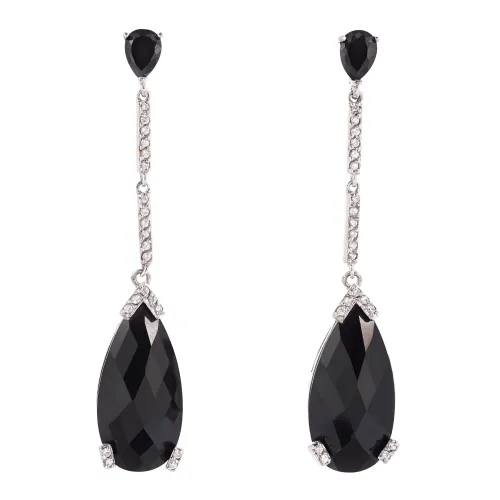 Image Brincos K Blue Prata