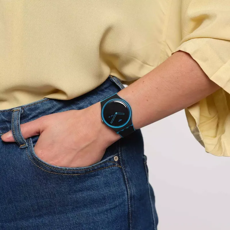 Swatch MINIMAL LINE BLUE SO29S701