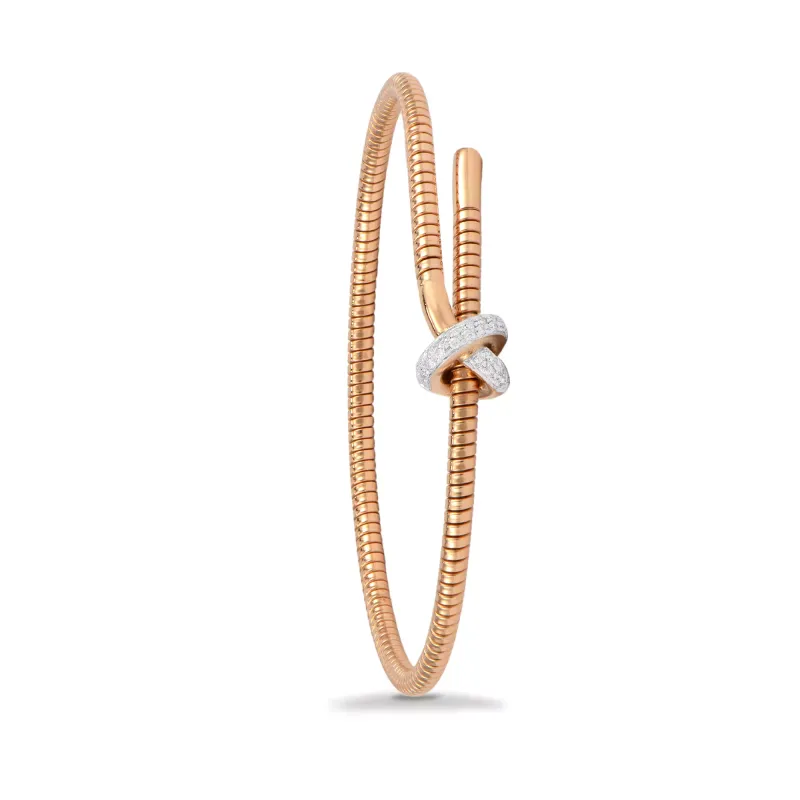 K Di Kuore Pulseira Ouro Rosa com Diamantes 442321