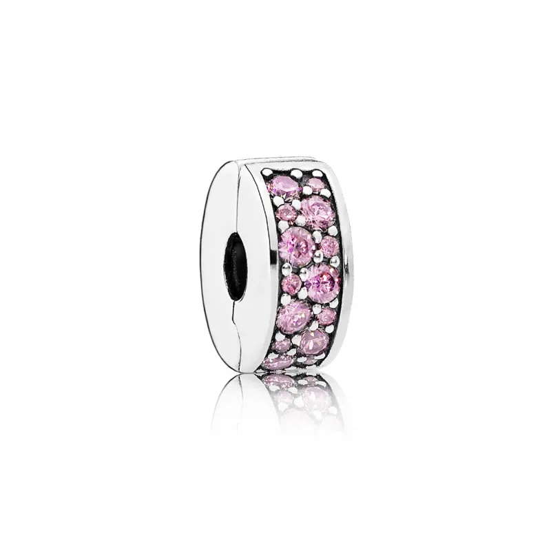 Pandora Clip Pavé Cor-de-Rosa Pandora Rose 791817PCZ
