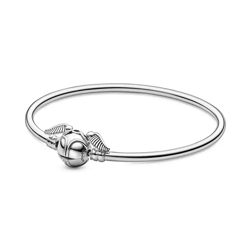 Pandora Moments Harry Potter, Golden Snitch Clasp Bangle 598619C00-19