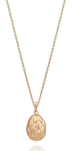 Image Yellow Gold Egg Necklace