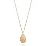 Yellow Gold Egg Necklace CL.OVO2OA