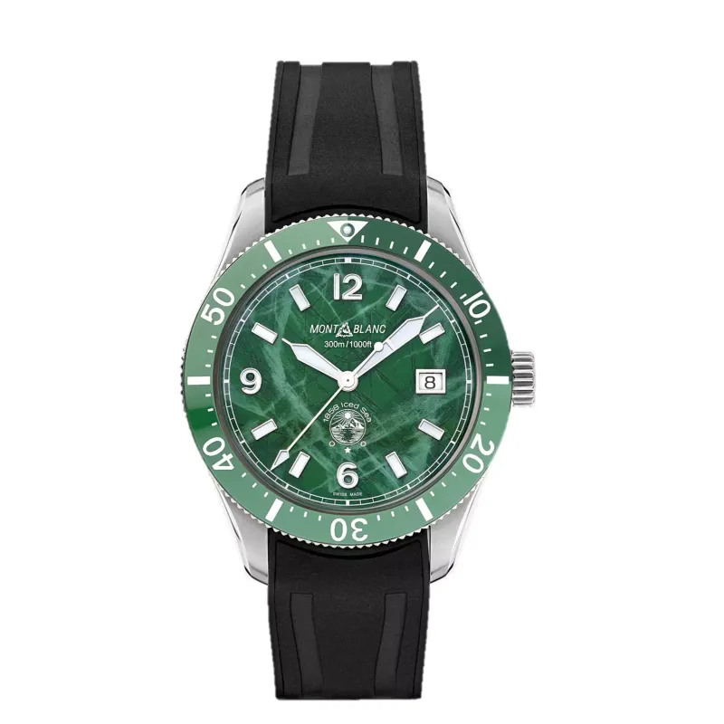 Montblanc 1858 Iced Sea Automatic Date 129765