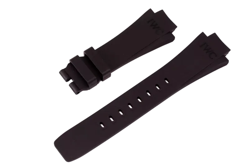 Iwc Schaffhausen Pulseira Silicone Preta IWA15881