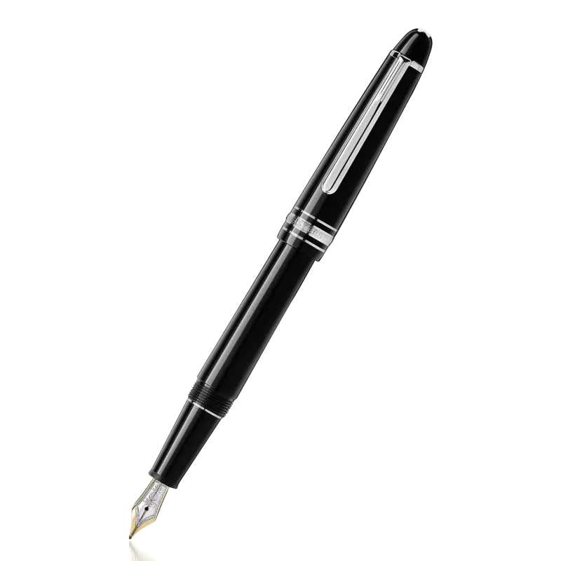 Montblanc Caneta Meisterstück Platinum-Coated Fountain 132468