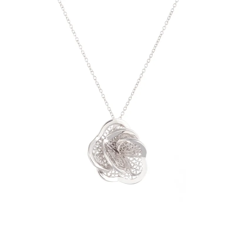 Eleutério Colar Ouro Branco CLOB0224