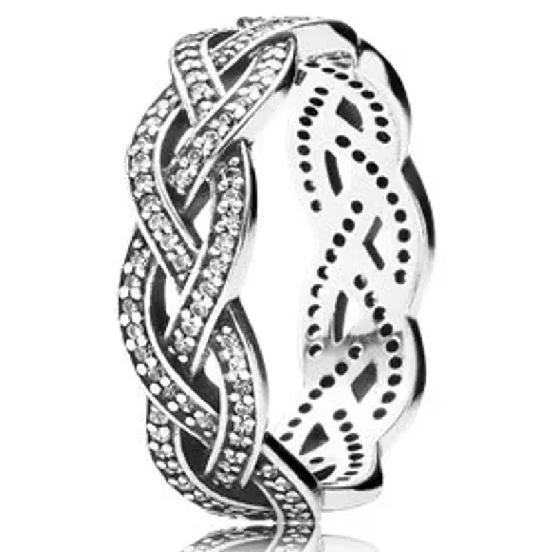 Pandora Anel Pandora Trança 190913CZ-52