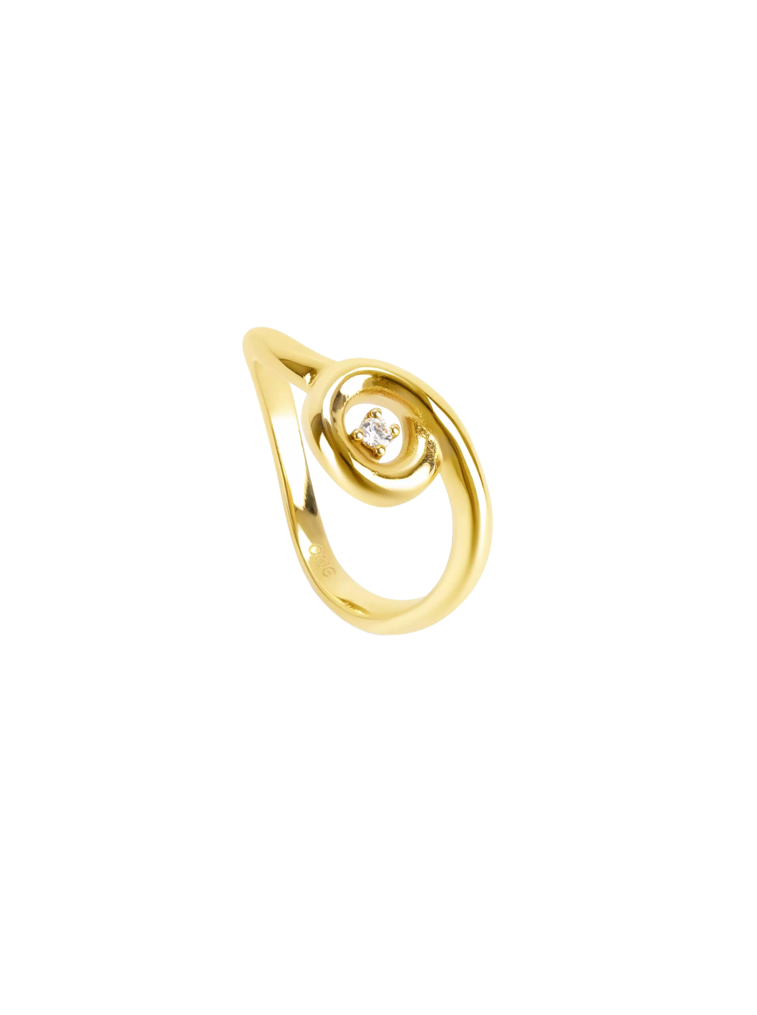 Anel InfinityTwisted Gold