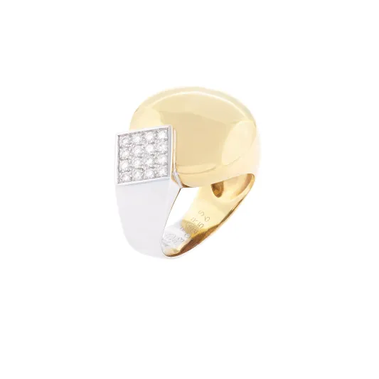 Marcolino Ring Fredkiss Yellow Gold 4B0240