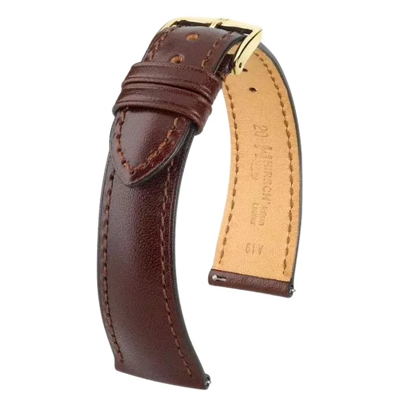 Hirsch Bracelet Hirsch Siena, Artisan Leather Brown M 04202110-1-18