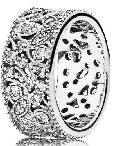 Anel Pandora Shimmering Leaves                              