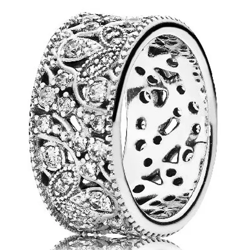 Pandora Anel Pandora Shimmering Leaves 190965CZ-54