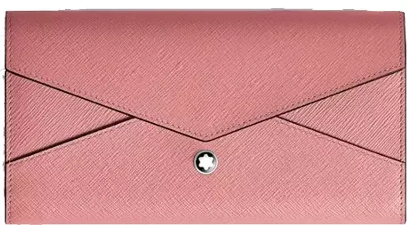 Montblanc Carteira Sartorial Continental Rosa 198985