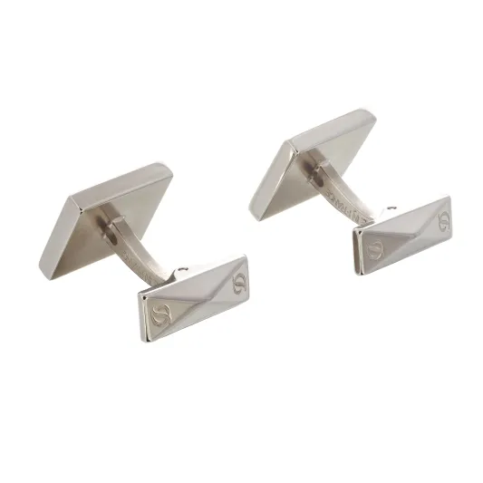 Marcolino Palladium & Laq Square Cufflinks D5094