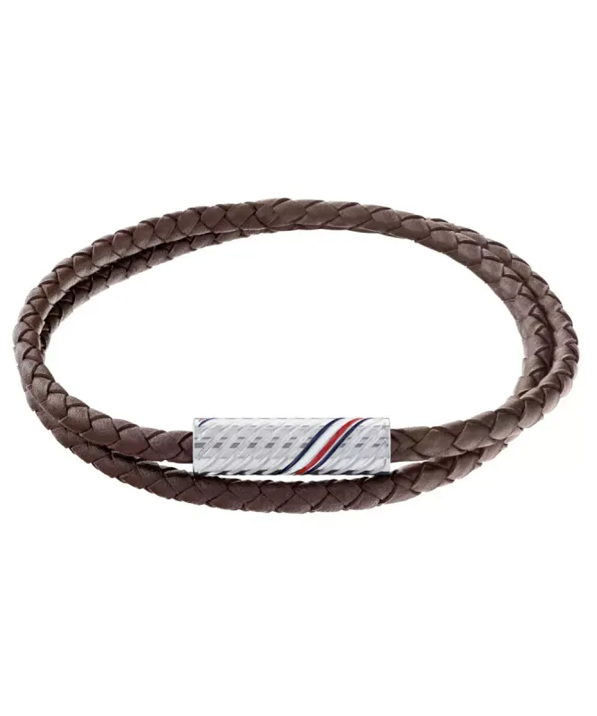 Tommy Hilfiger Pulseira Dupla Castanha 2790468