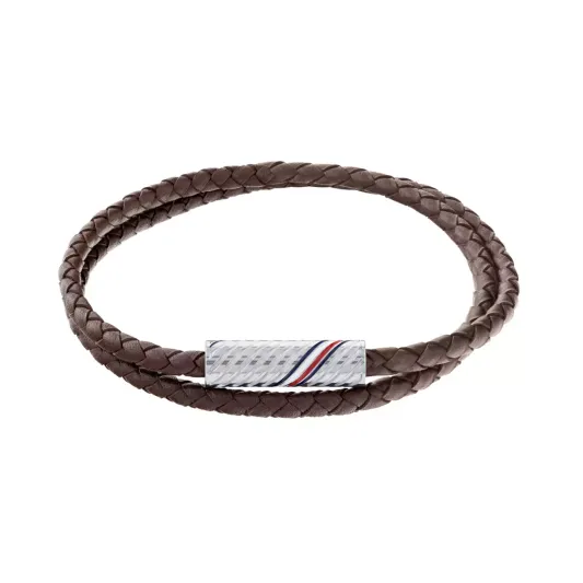 Tommy Hilfiger Pulseira Dupla Castanha 2790468