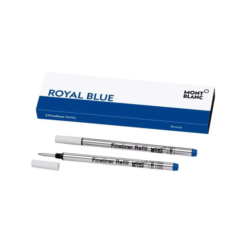 Montblanc Refill FL B 2x1 Royal Blue 128249