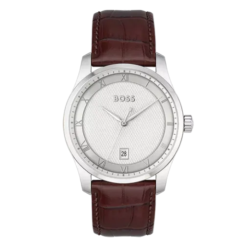 Imagem Principle Silver/Brown Calfskin