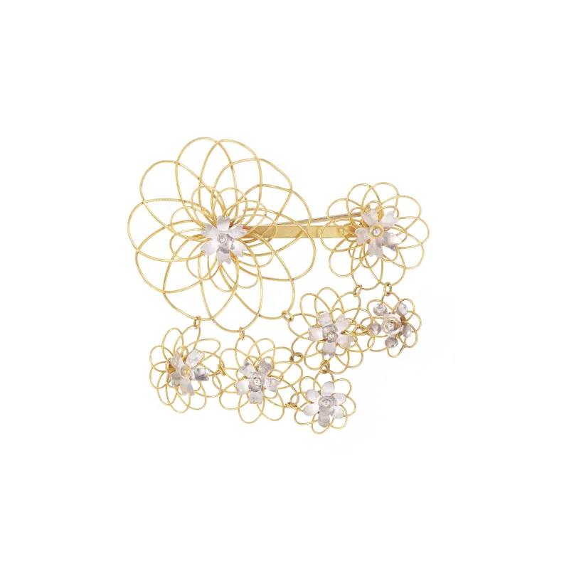 Marcolino Alfinete Flores Bicolor 201201