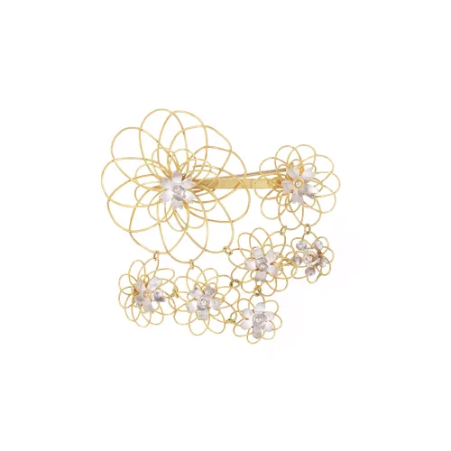 Imagem Alfinete Flores Bicolor