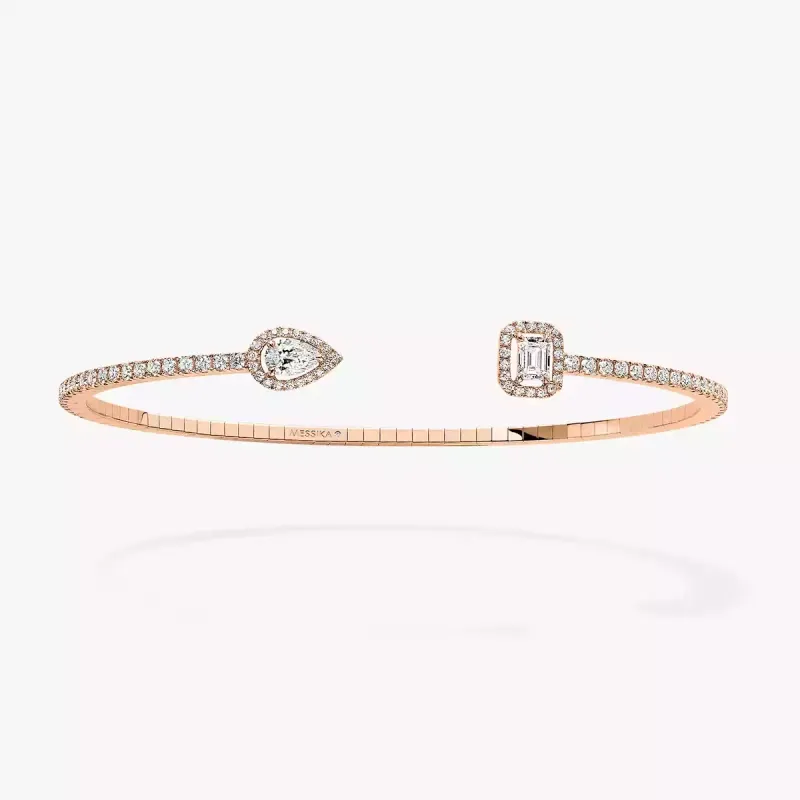 Messika Pulseira de Diamante em Ouro Rosa PU.06161.PG.M
