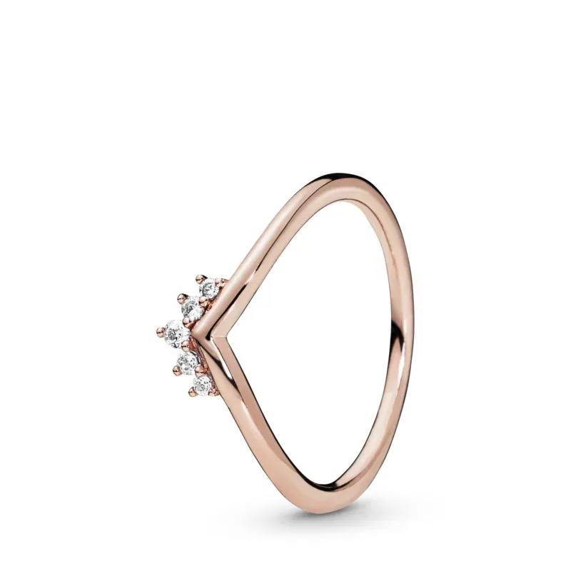 Pandora Anel Rose com Tiara 188282CZ-50