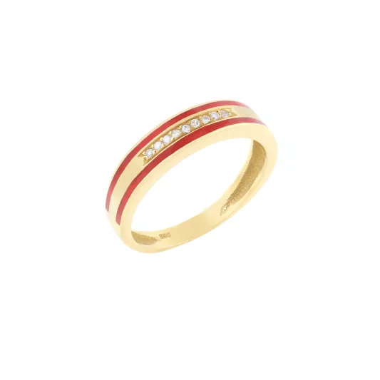 Marcolino Yellow Gold Ring 301186