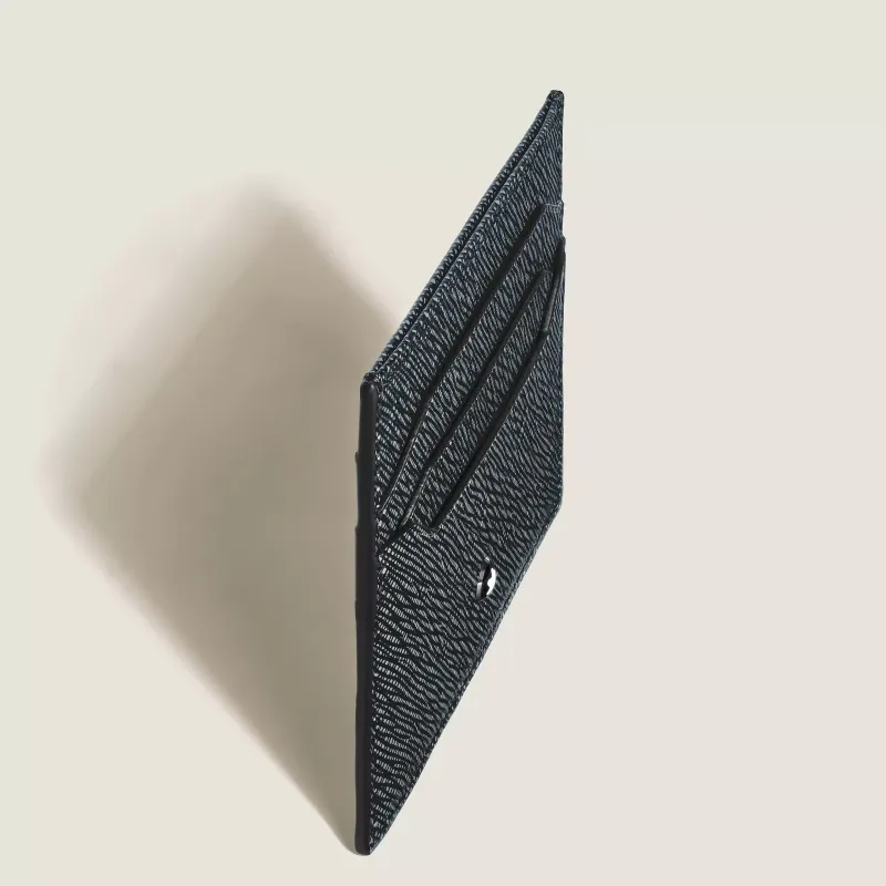 Montblanc Porta-cartões 6cc Sartorial  Azul 220389