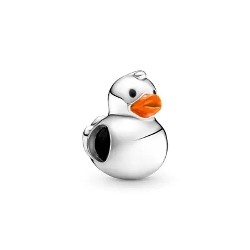 Pandora Polished Rubber Duck Charm 799554C01