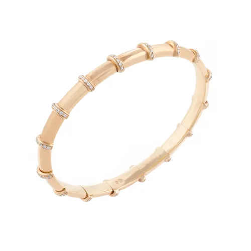 Bracelete Armas Ouro Rosa