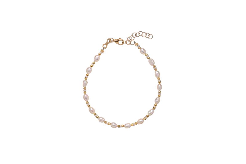 Alisia Alisia – Pulseira prata 925 e pérolas Peso Ag 2 grs. AL4303-ORO