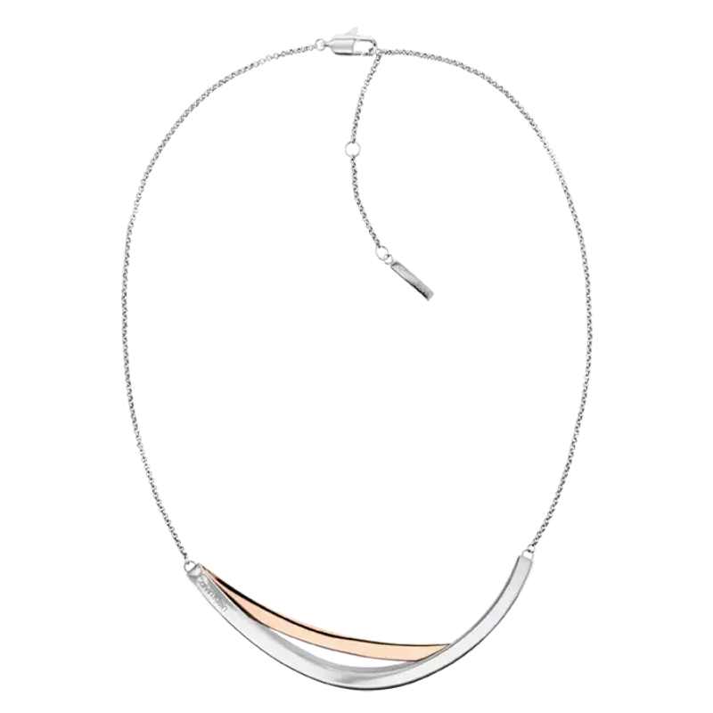 Calvin Klein CKJ ELLIPTICAL NECKLACE SS & RG 35000848
