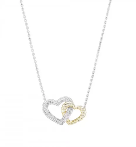 COLAR UNIKE CLASSY & CHIC BOLD HEART                        