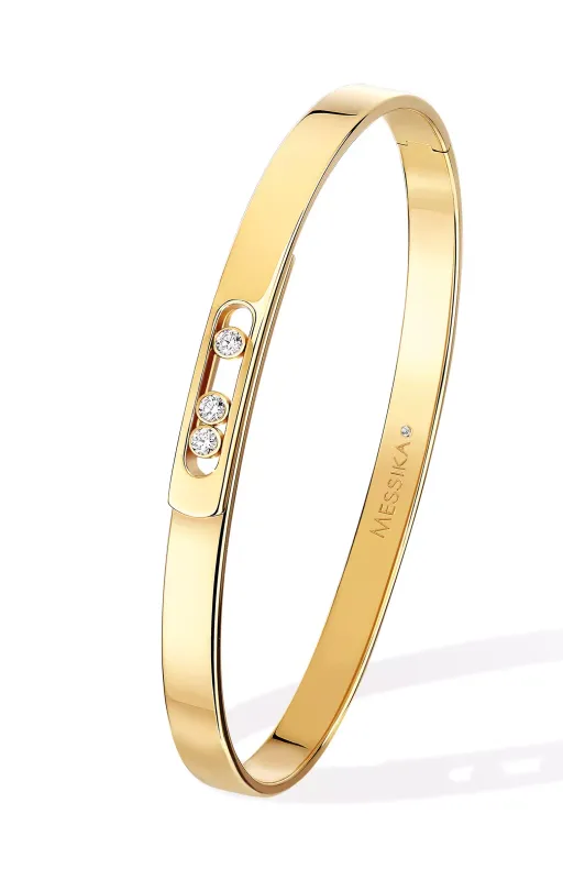 Messika Yellow gold slave with diamonds Move Noa MEK01PU10092YGM