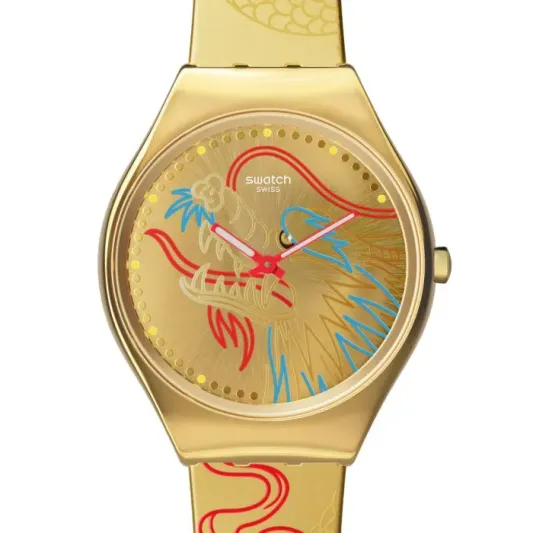 Swatch DRAGON IN GOLD SYXZ104