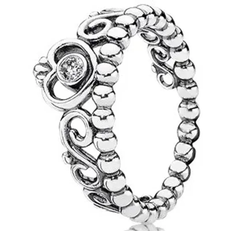 Pandora Anel Coroa Tiara Princesa 190880CZ-54