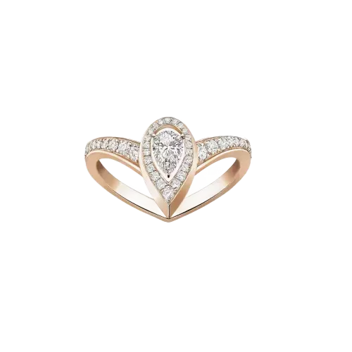 Image Rose Gold Diamond Ring