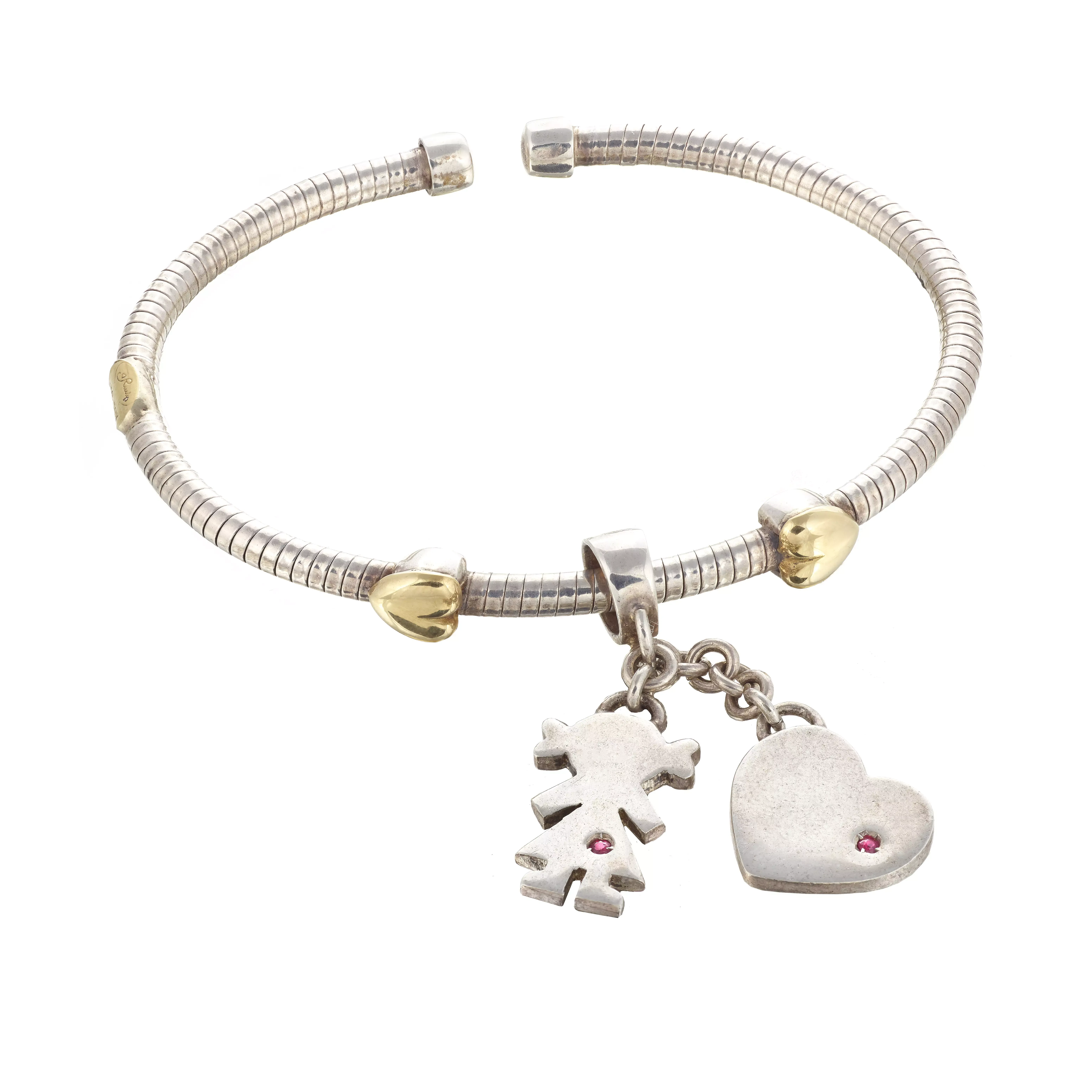Image Carmela Del Pizzo Bracelet In Silver and Gold