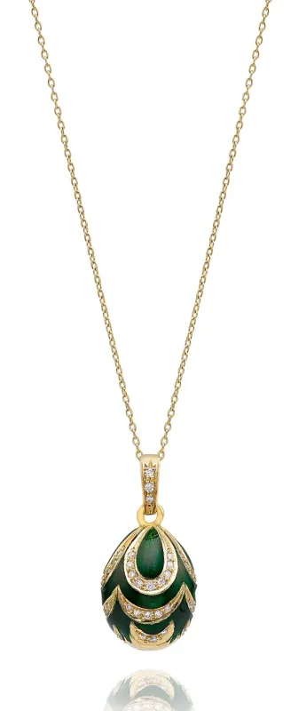 Aquaverdi Egg Necklace CL.OVO4GRE