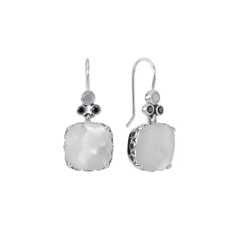 Marcolino COLAR OB COM CRUZ PEROLAS E DIAMANTES 0.04Ct 90993